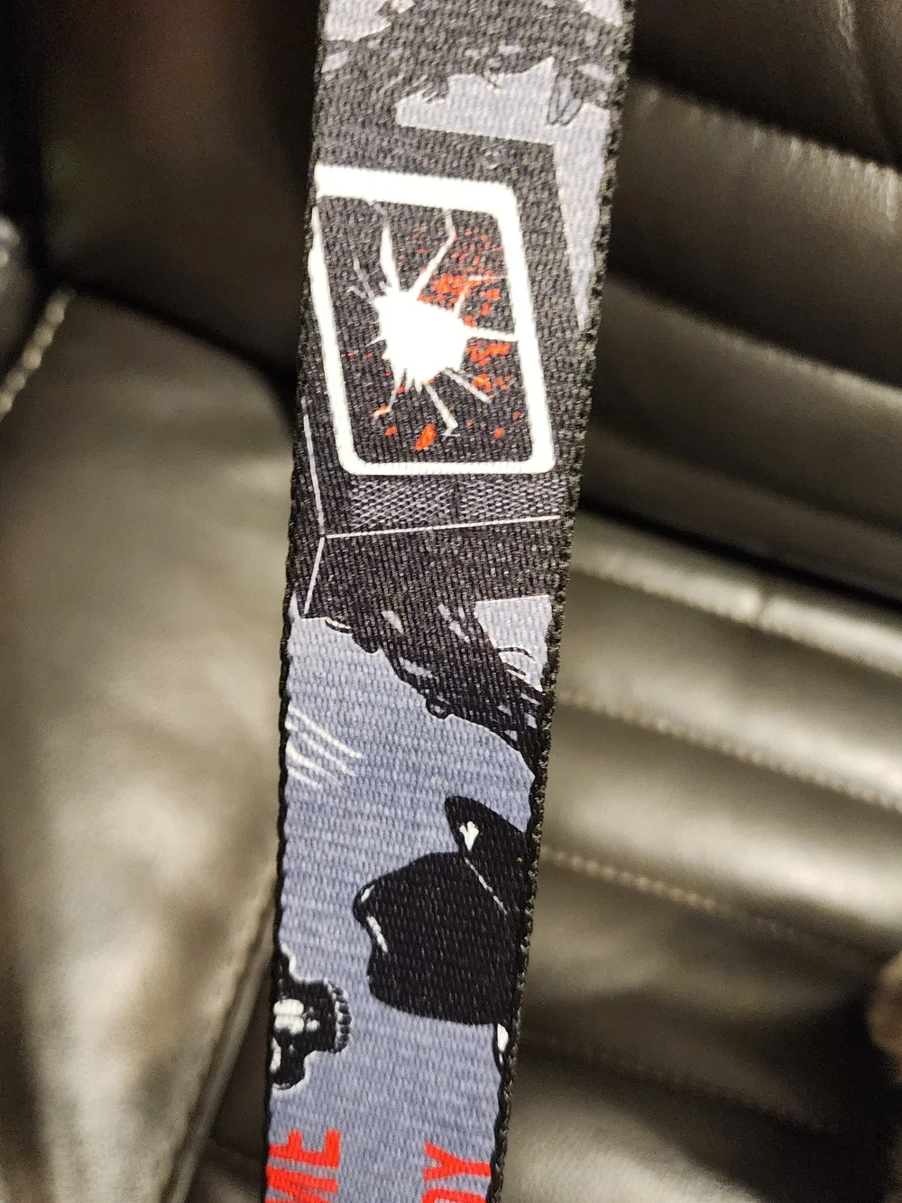 A Nightmare on Elm Street Black Graphic Belt
